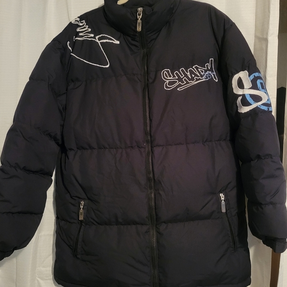 SHADY LTD Down Puffer Black Jacket Men’s Size Large EXCELLENT CONDITION! - Picture 2 of 7